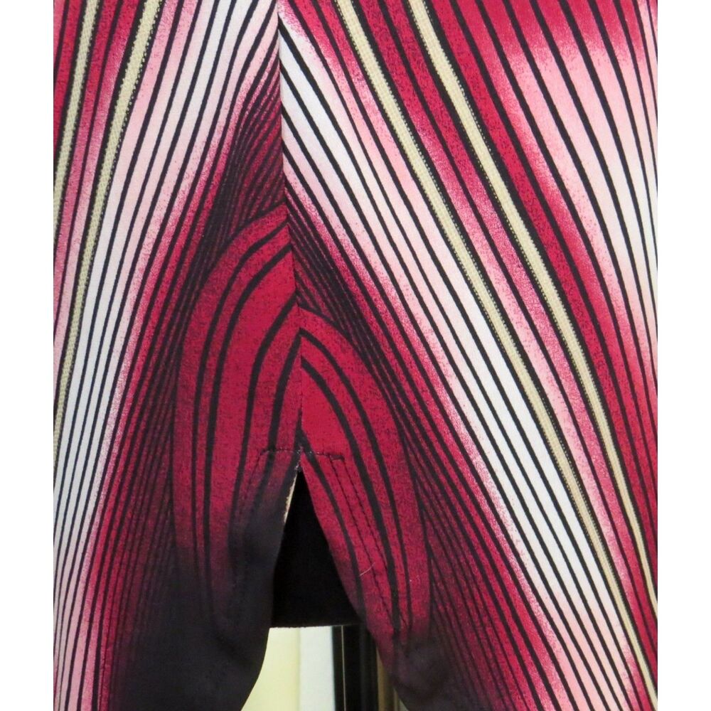 JM Collection Retro print Tunic Top  XS - Picture 8 of 9